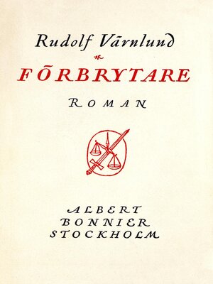 cover image of Förbrytare